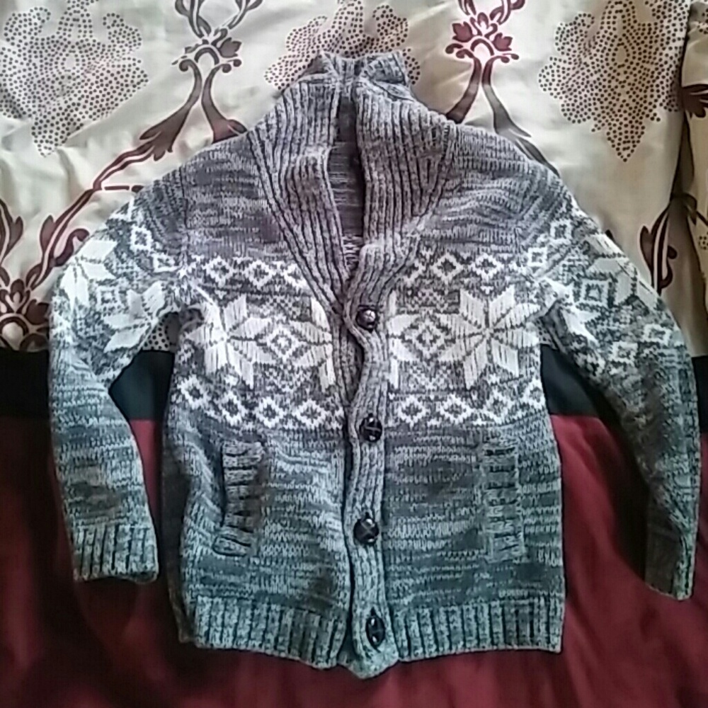 Boys size 4-5 cardigan